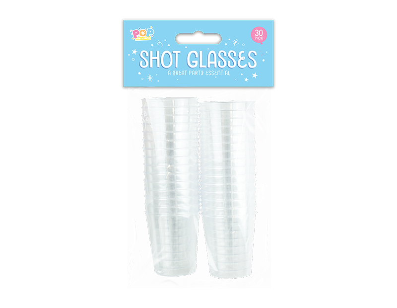 Plastic Shot Glasses 50pk